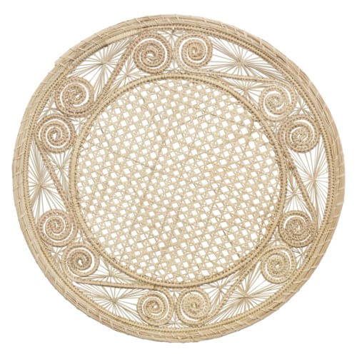 Tracy Dunn Design - Handwoven Palm Leaf Decorative Placemats - the most  versatile placemat out there!